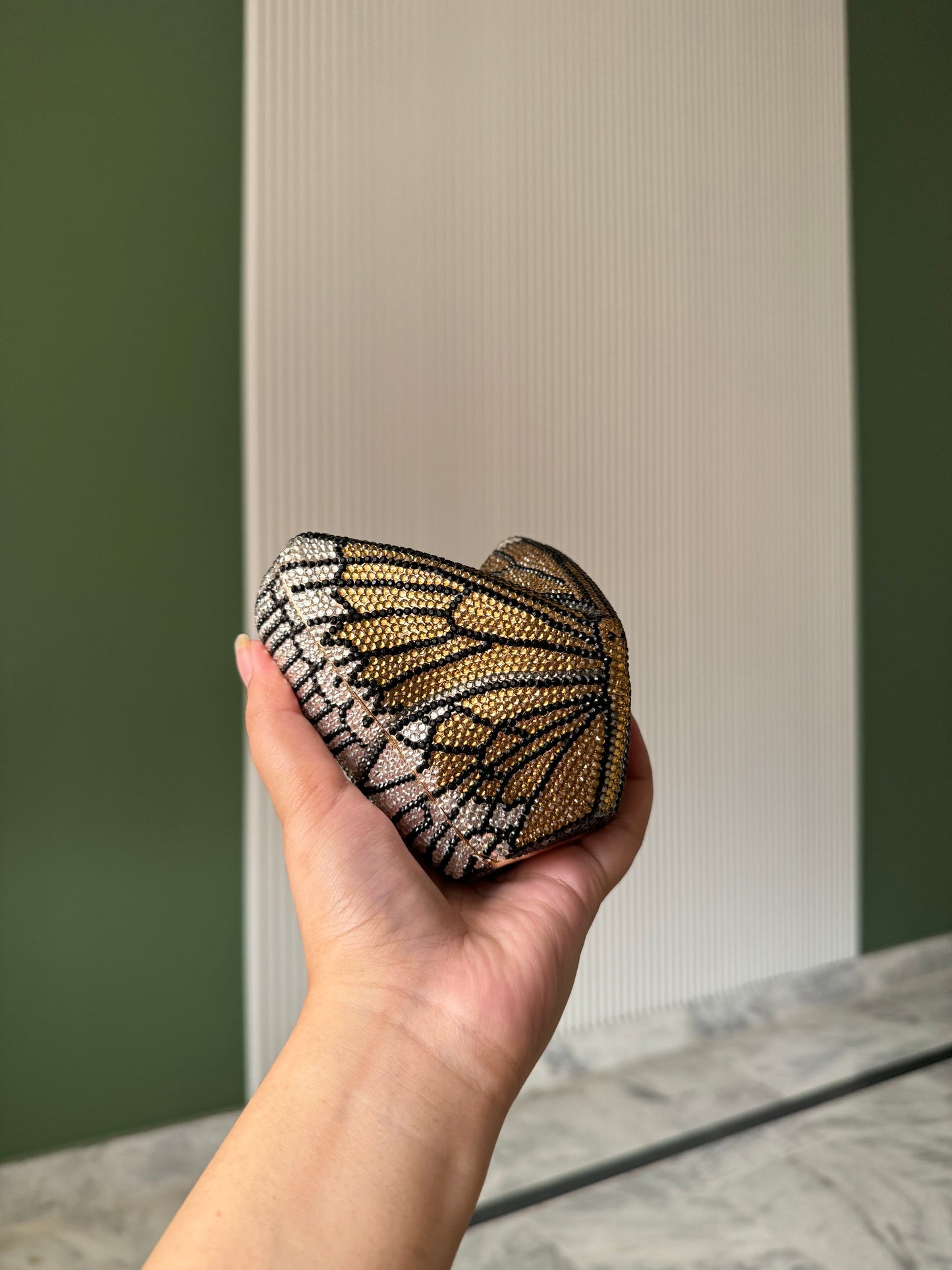 Butterfly Monarch gold