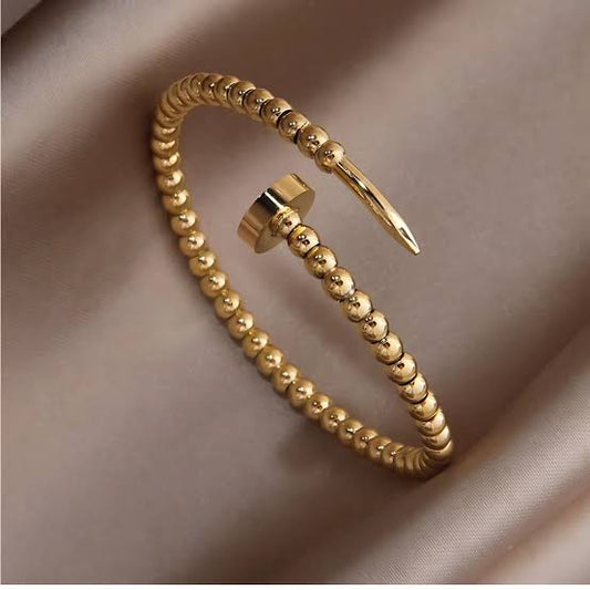 Beaded nail cuff