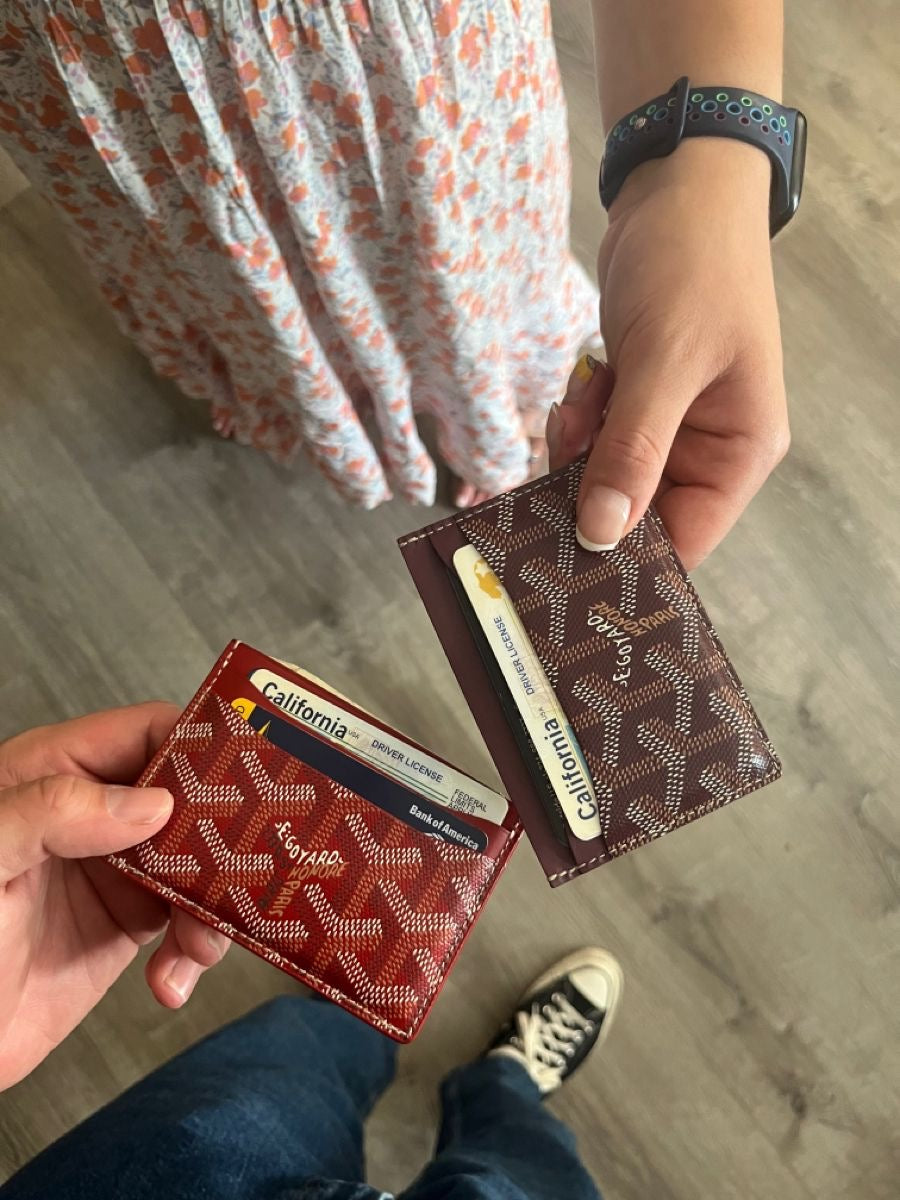 Goyard card holder