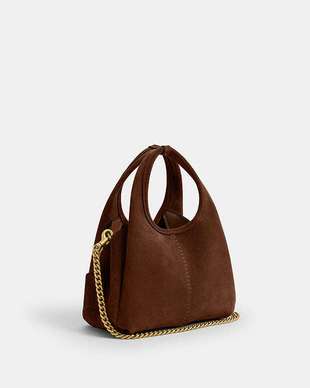 Coach Lana Shoulder Bag 19 Suede