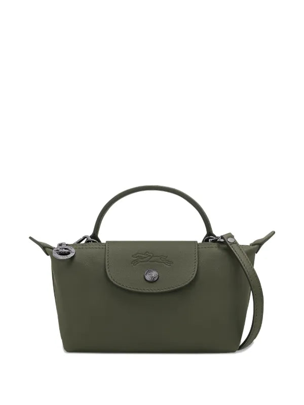 Long champ POUCH WITH HANDLE
Moss green - Recycled Canvas