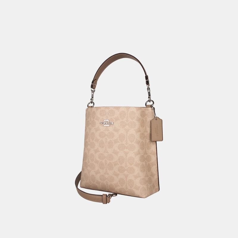 Coach Mollie Bucket Bag 22 In Signature Canvas