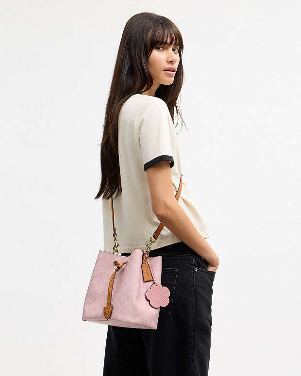 Rowan Bucket Bag In Signature Canvas