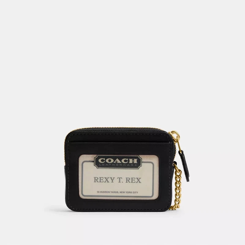COACH® | Essential Chain Card Case Black
