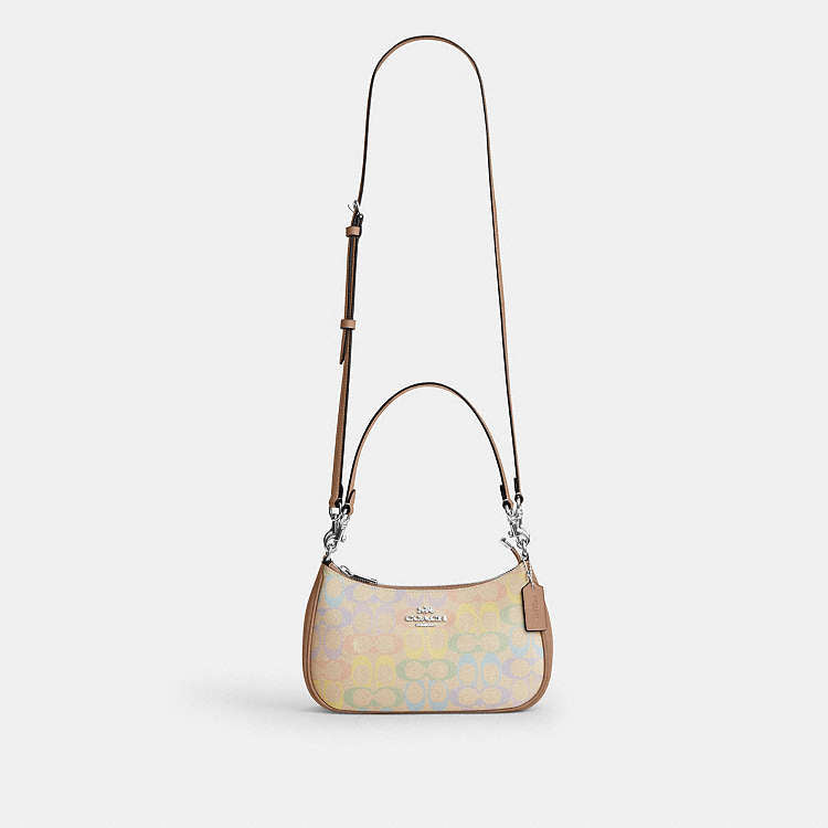 Coach Teri Shoulder Bag
In Rainbow Signature Canvas