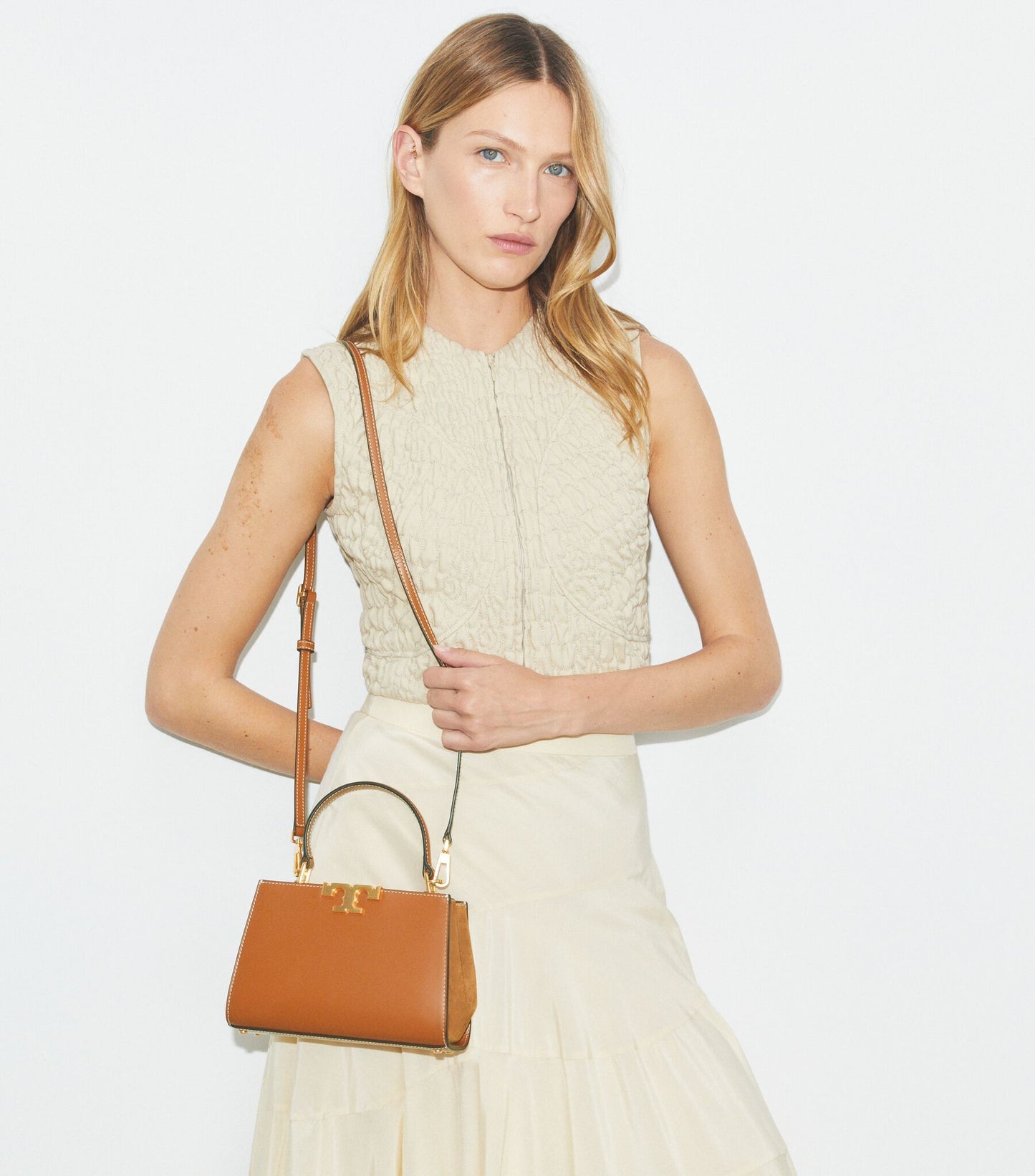 T Eleanor Satchel, tan