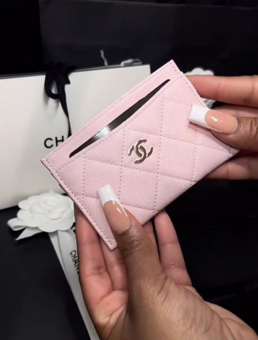 Chanel card holder