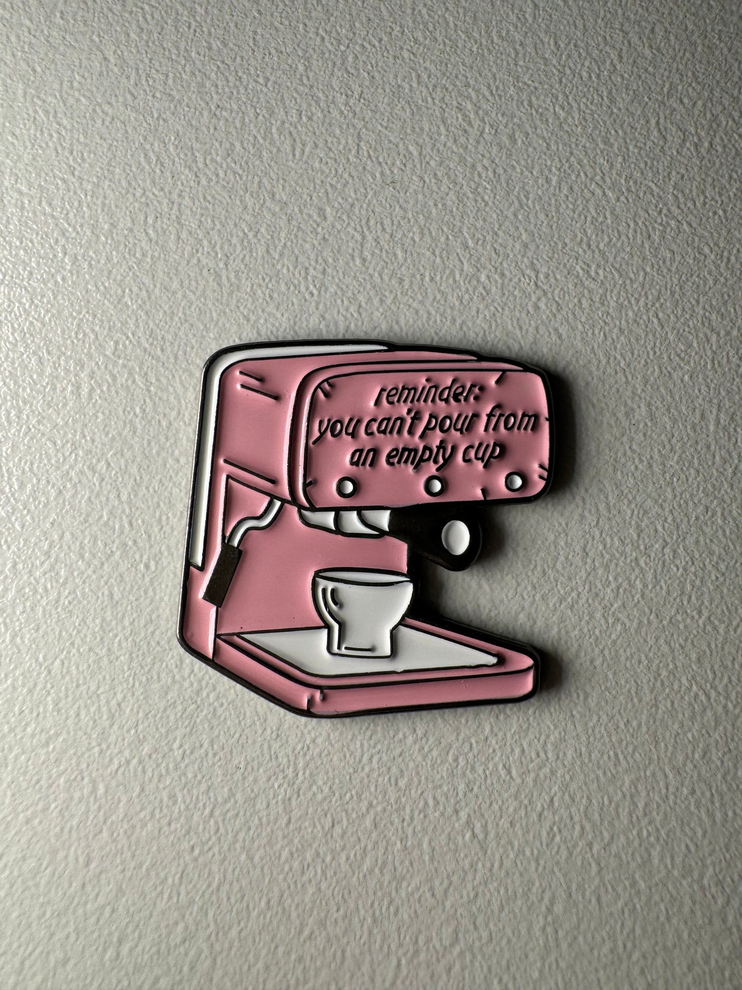 Coffee machine phone charm