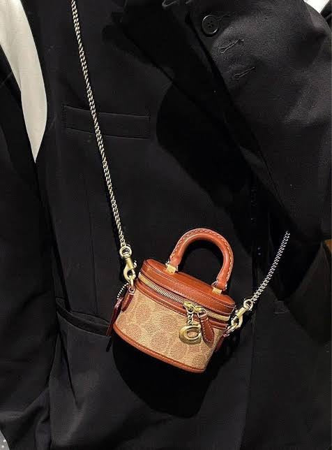 Coach trail brown mini