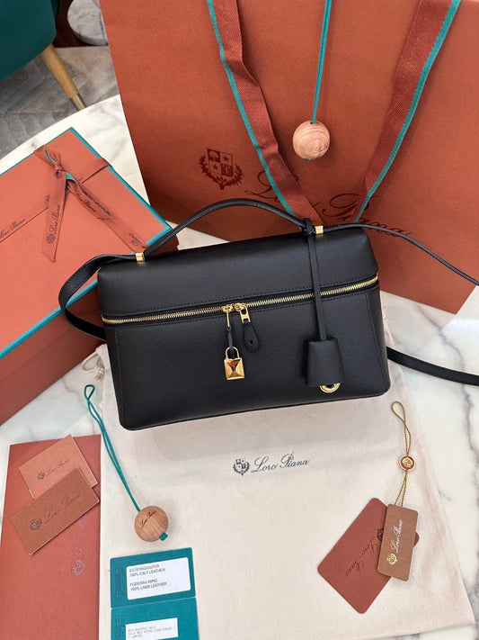 Loro Piana Extra Bag L27 Black