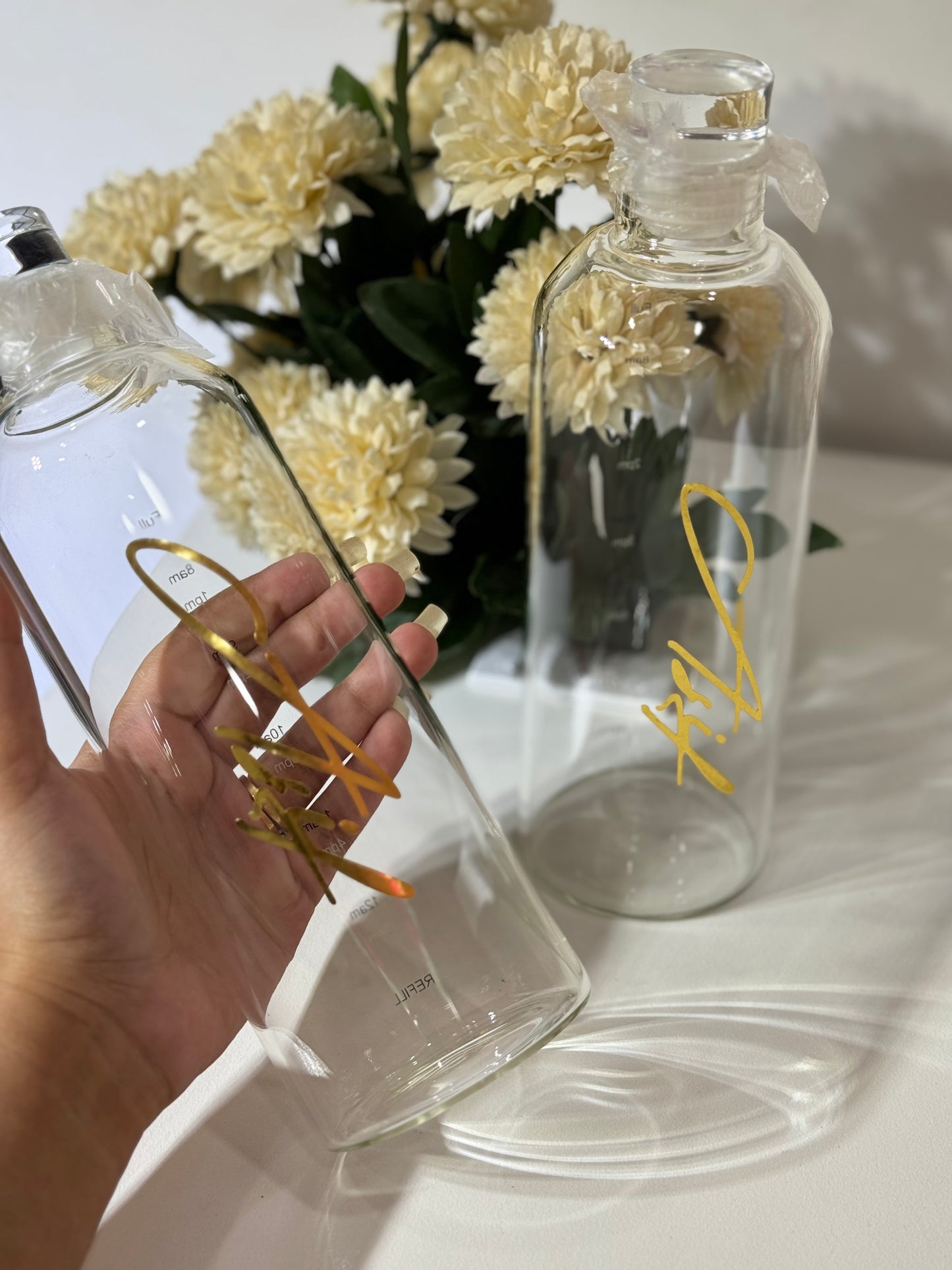 Personalized Glass bottles