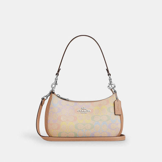 Coach Teri Shoulder Bag
In Rainbow Signature Canvas