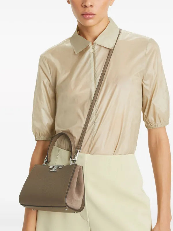 T Eleanor Satchel, taupe