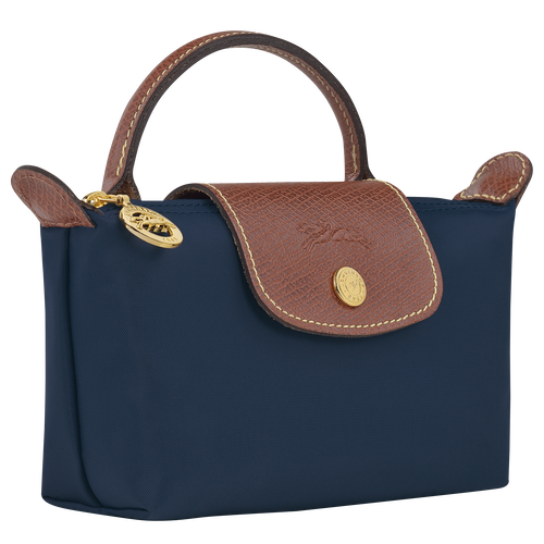 LE PLIAGE ORIGINAL POUCH WITH HANDLE
Navy - Recycled Canvas