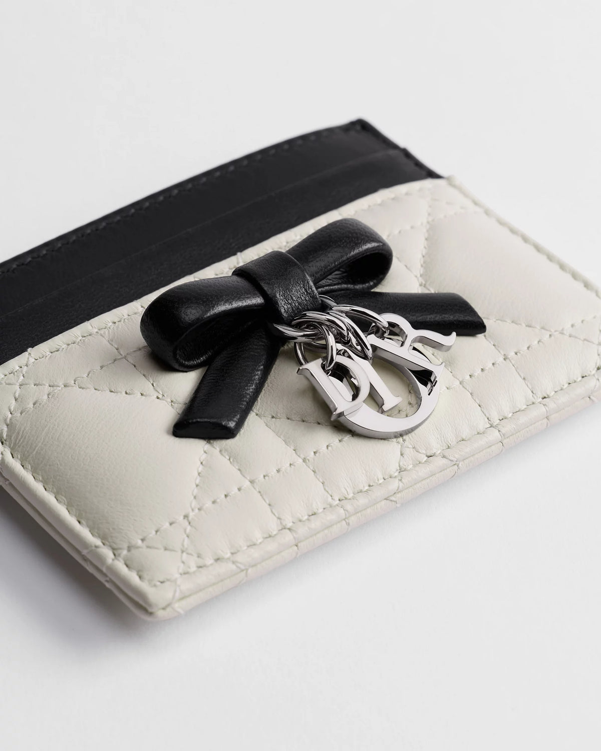 D Card holder white / black