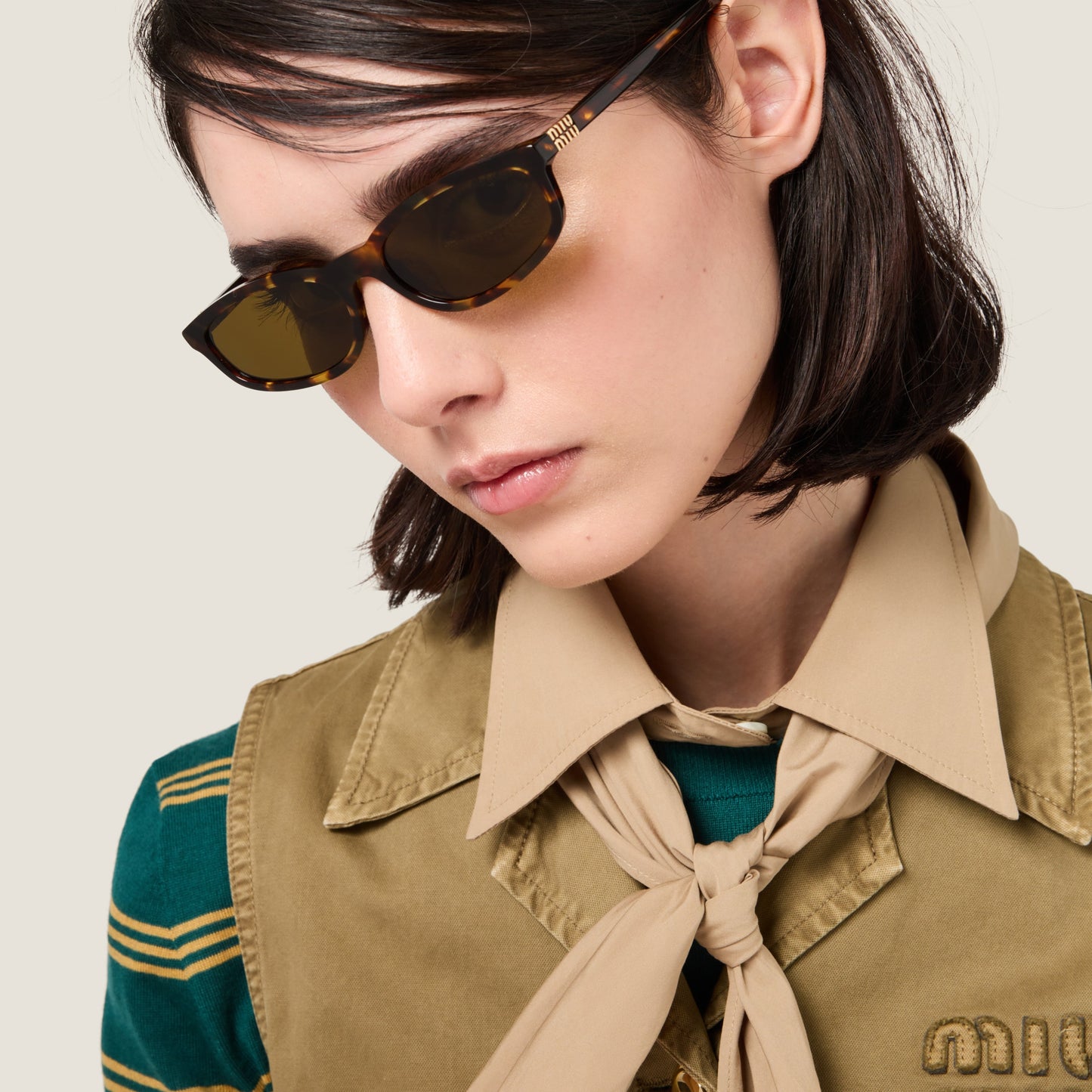 Miu Miu Regard sunglasses brown