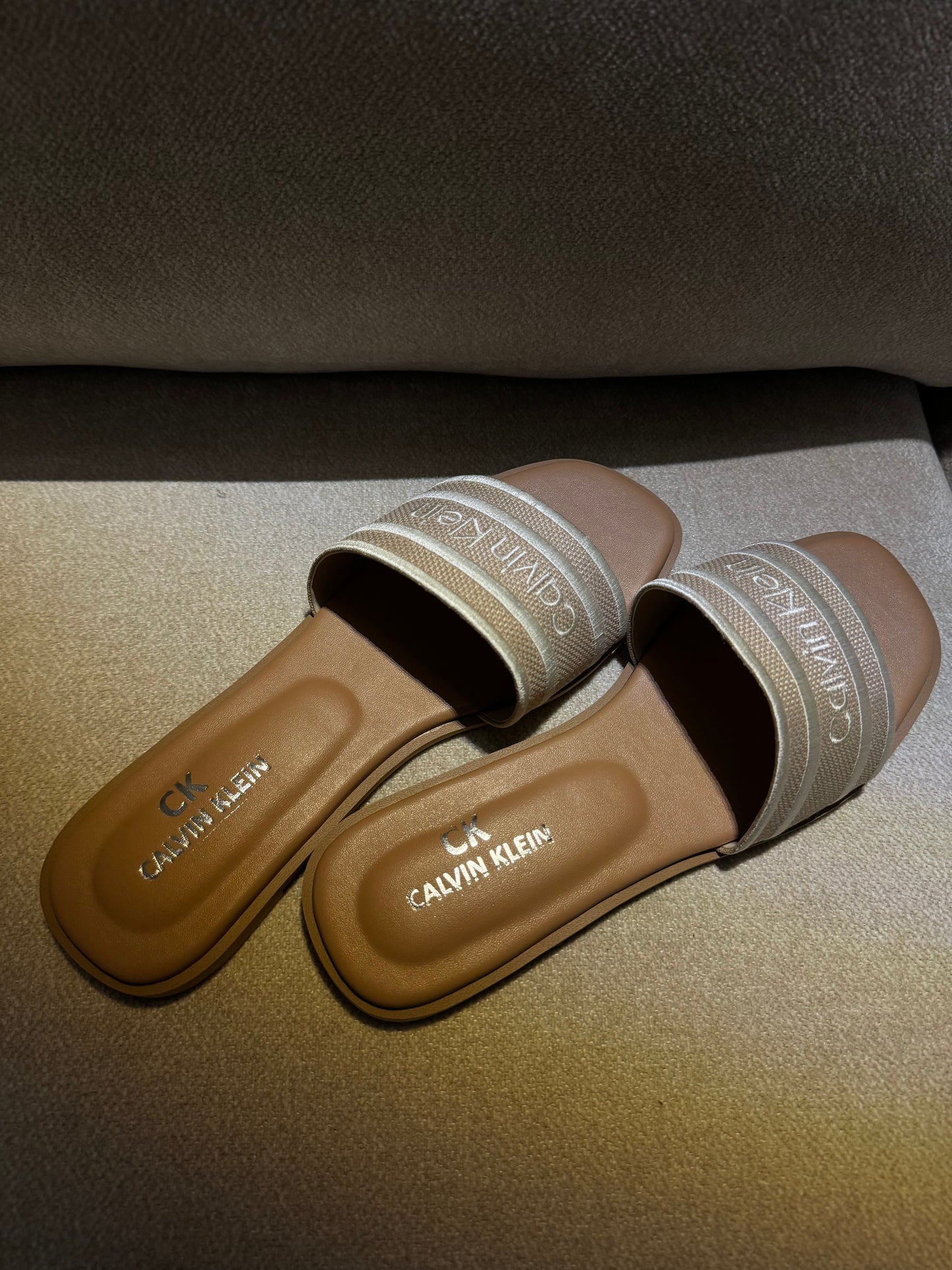 Calvin Klein slides