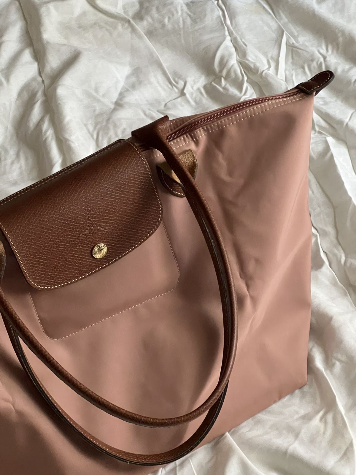 LE PLIAGE ORIGINAL TOTE BAG
Peach Tea - Recycled Canvas