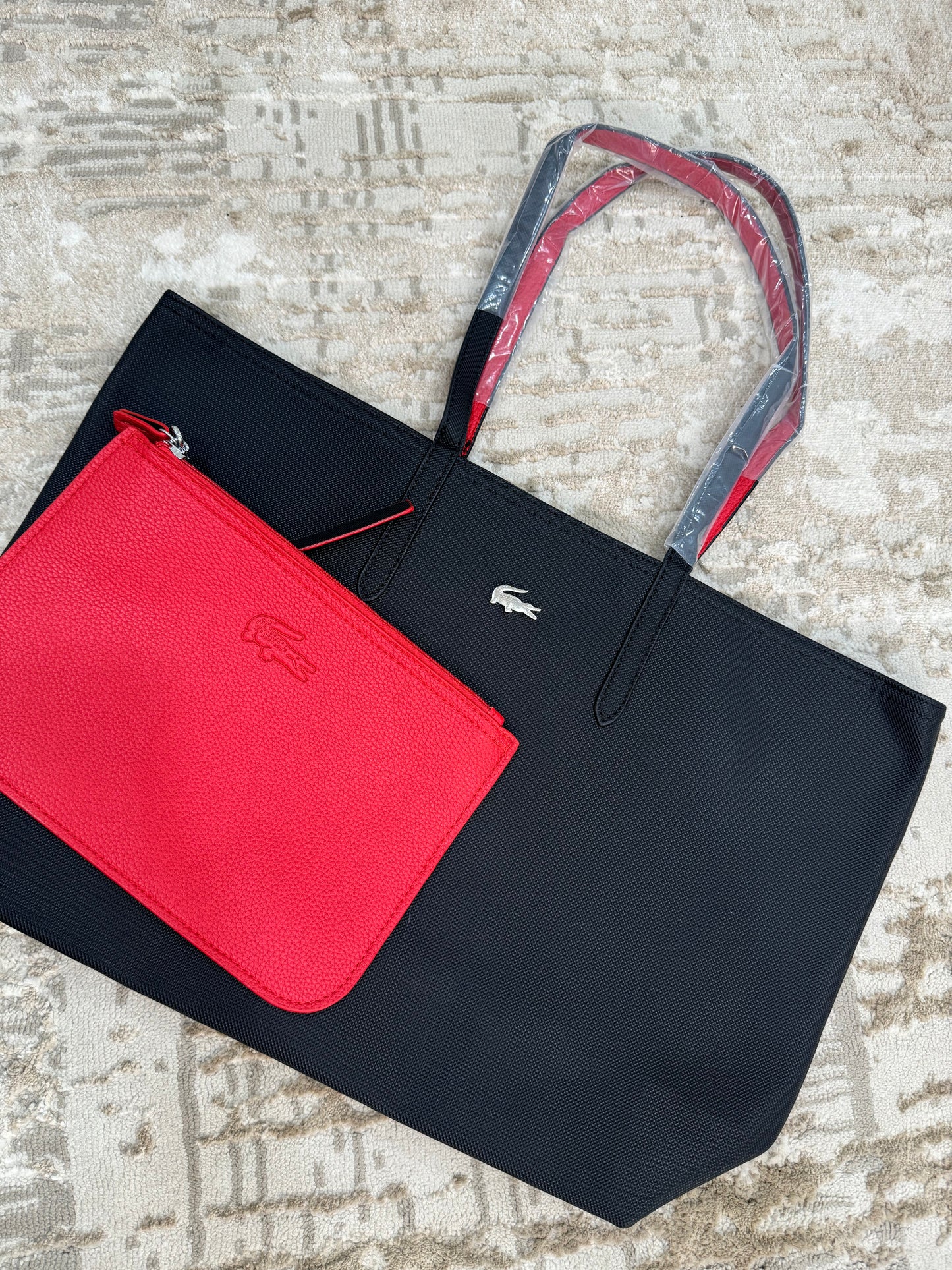 Lacoste tote black