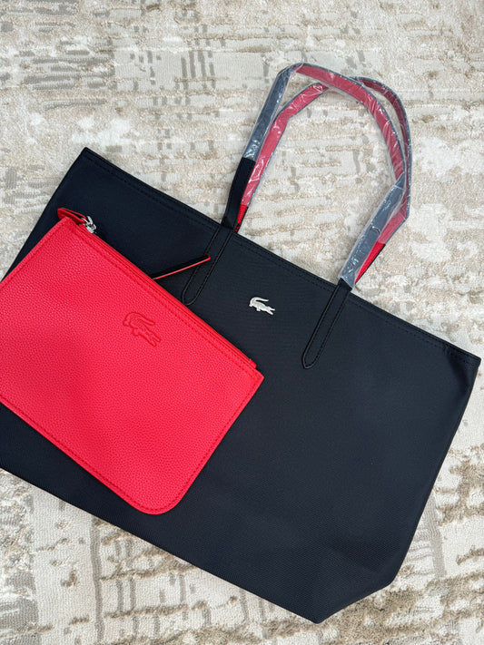 Lacoste tote black