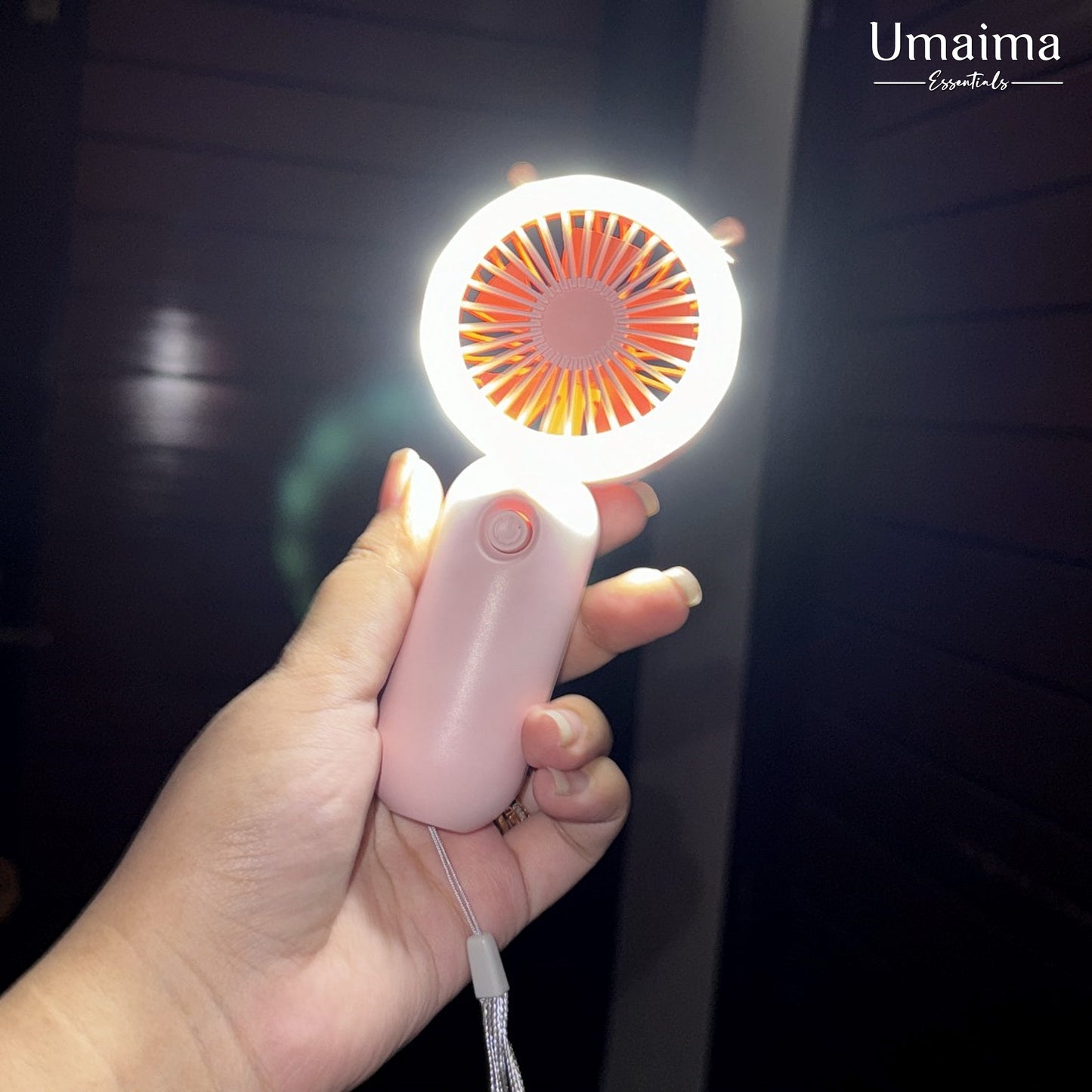 Portable LED fan 🪭