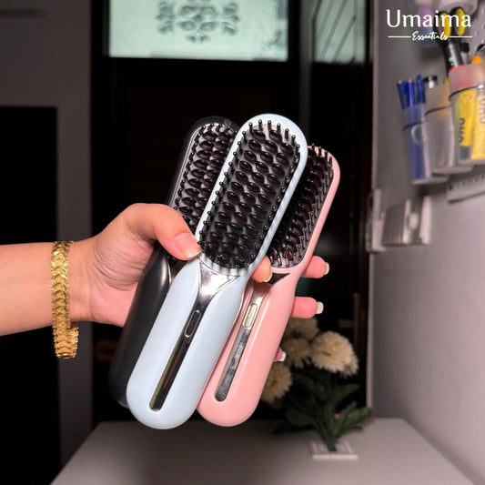 Wireless straightening comb 🦋