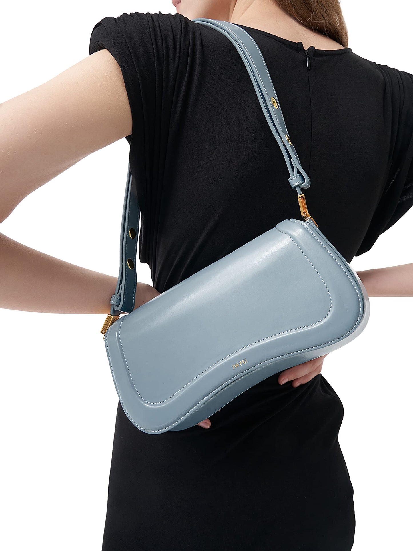 JW PEI Joy Shoulder Bag - steel blue