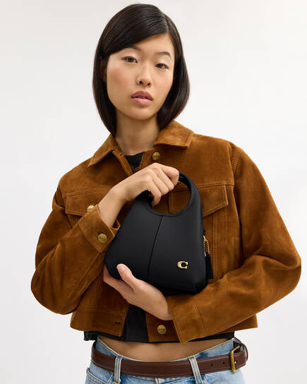 Coach Lana Shoulder Bag 19 Black