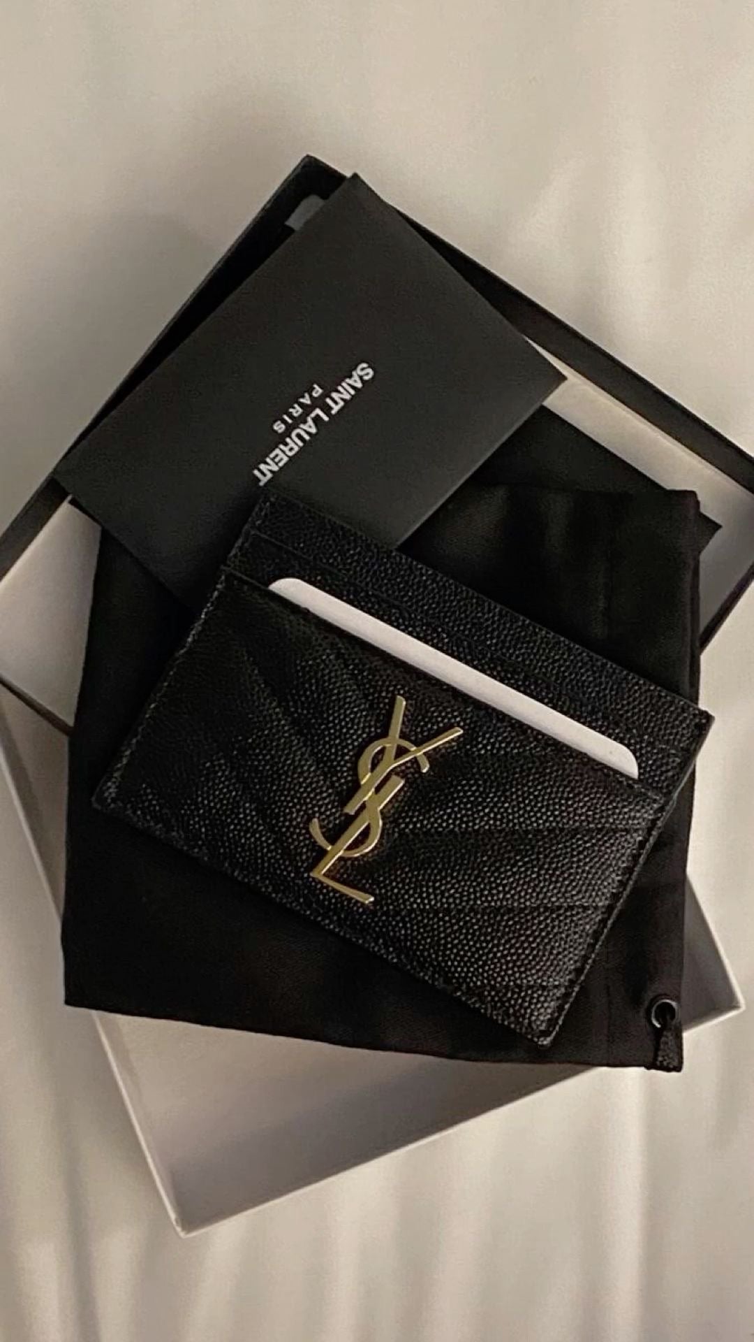 Ysl card holder ( unisex)