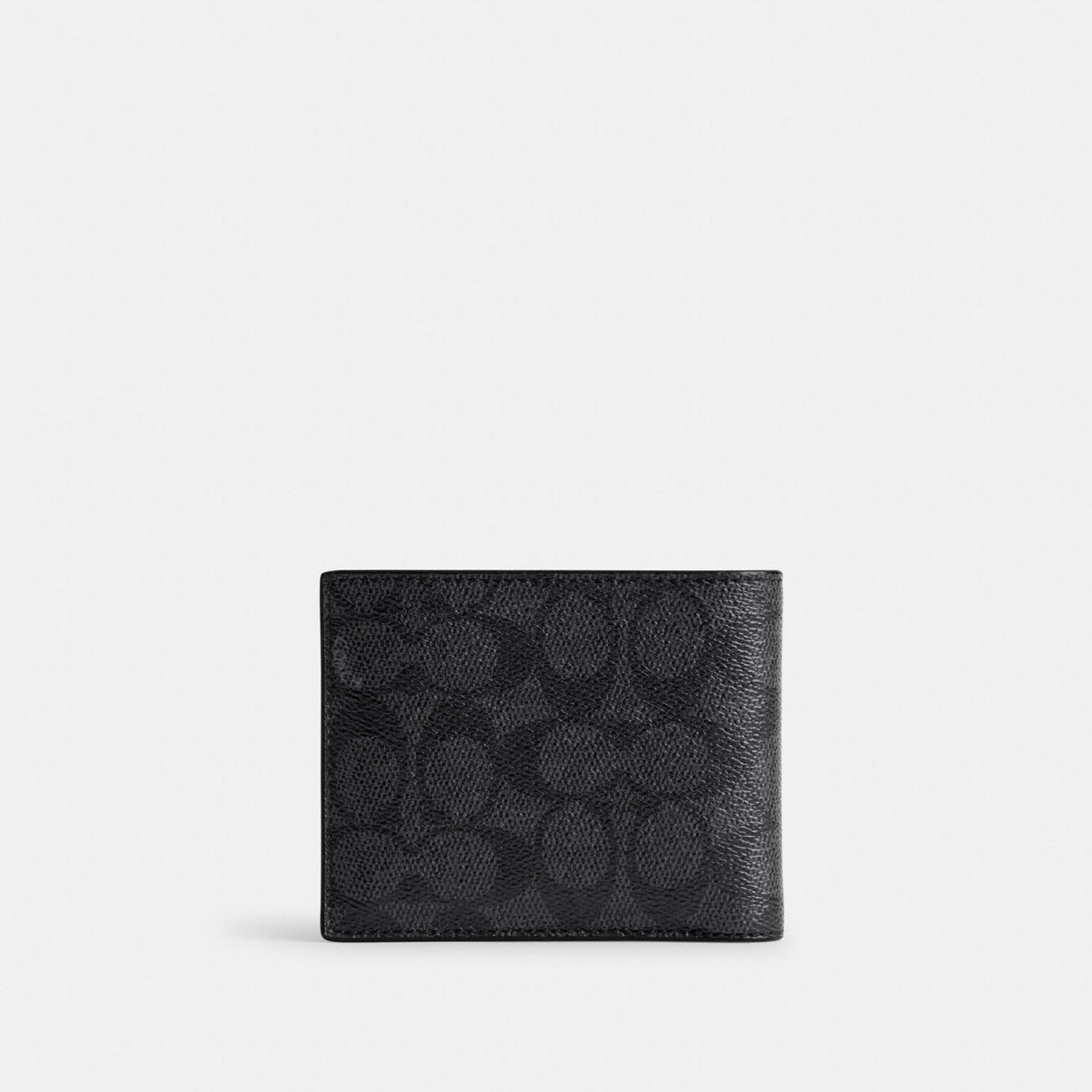Men’s Wallet In Signature Canvas With Coach Graphic