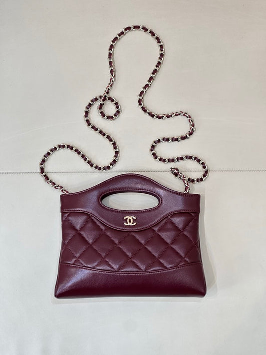 Chanel Nano burgundy