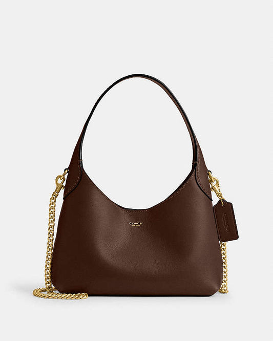 Coach Brooklyn Shoulder Bag 23 Maple