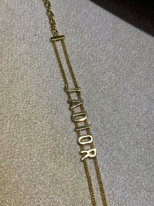 Jdior bracelet
