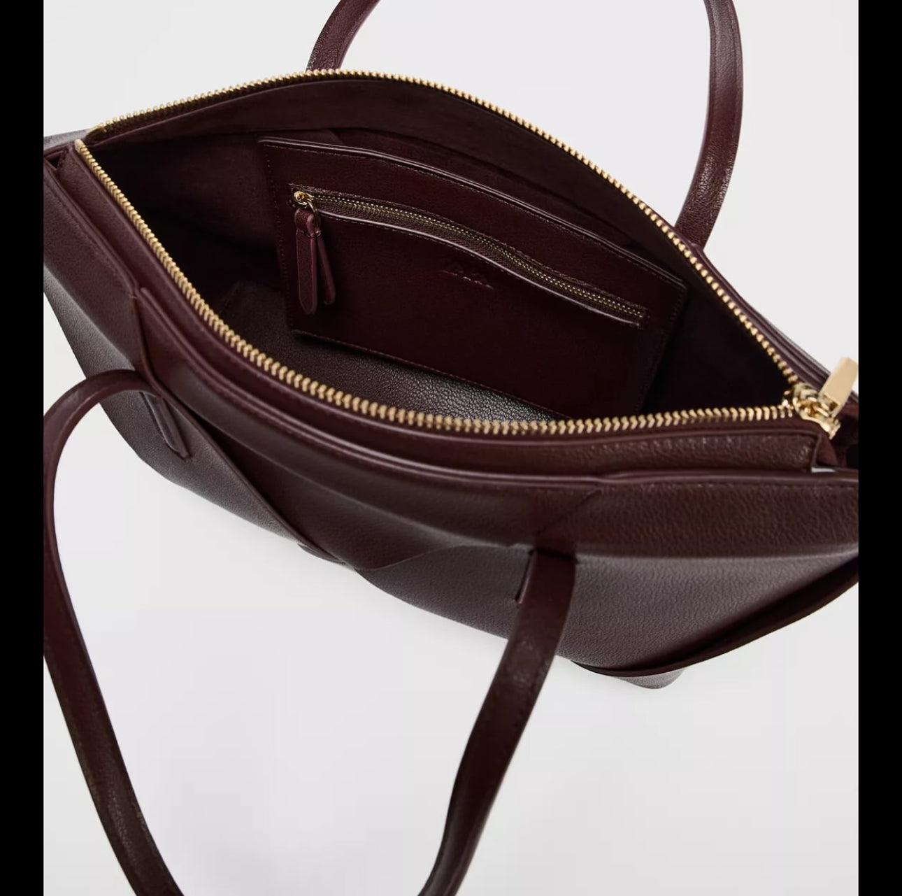 Zara Shoulder bag burgundy