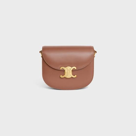 Celine Teen Besace Triomphe In  Brown