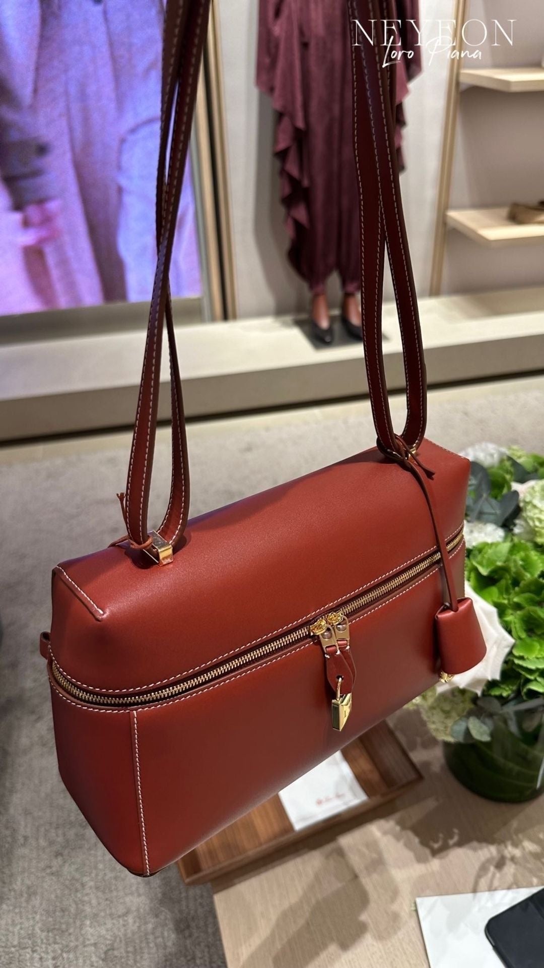 Loro Piana Extra Bag L27 Deep Kumme