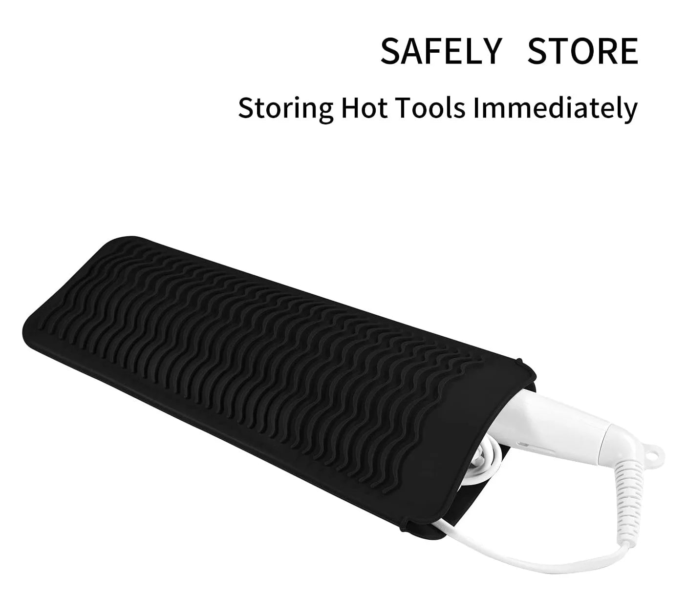 Silicone Heat Resistant Travel Mat Pouch