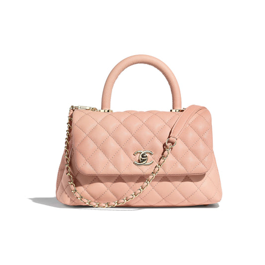 Mini coco top handle pink