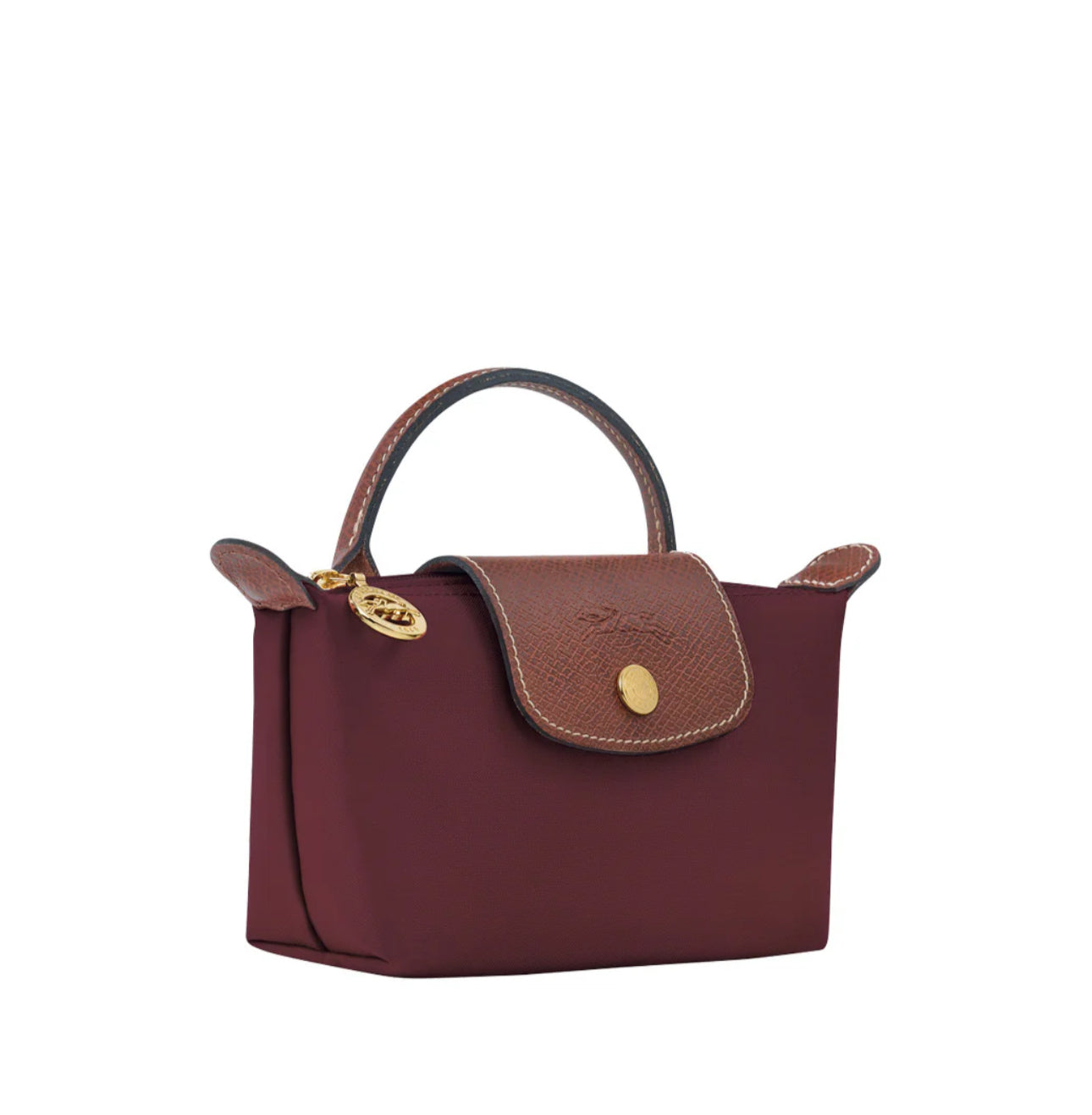LE PLIAGE ORIGINAL POUCH WITH HANDLE
Burgundy - Recycled Canvas