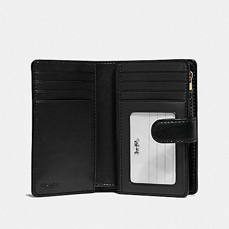 COACH® | Medium Corner Zip Wallet In Signature Jacquard