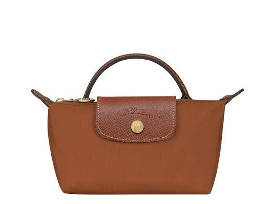 LE PLIAGE ORIGINAL POUCH WITH HANDLE
Brown - Recycled Canvas