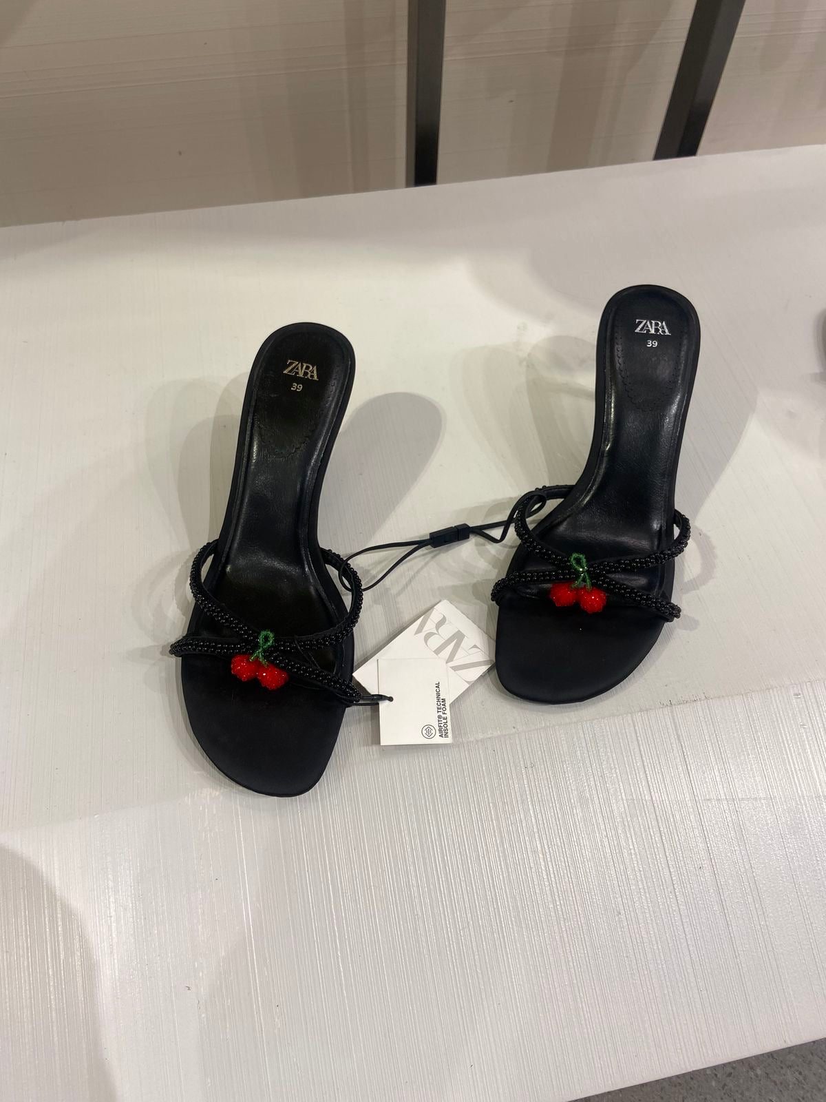 ZARA cherry 🍒 heels