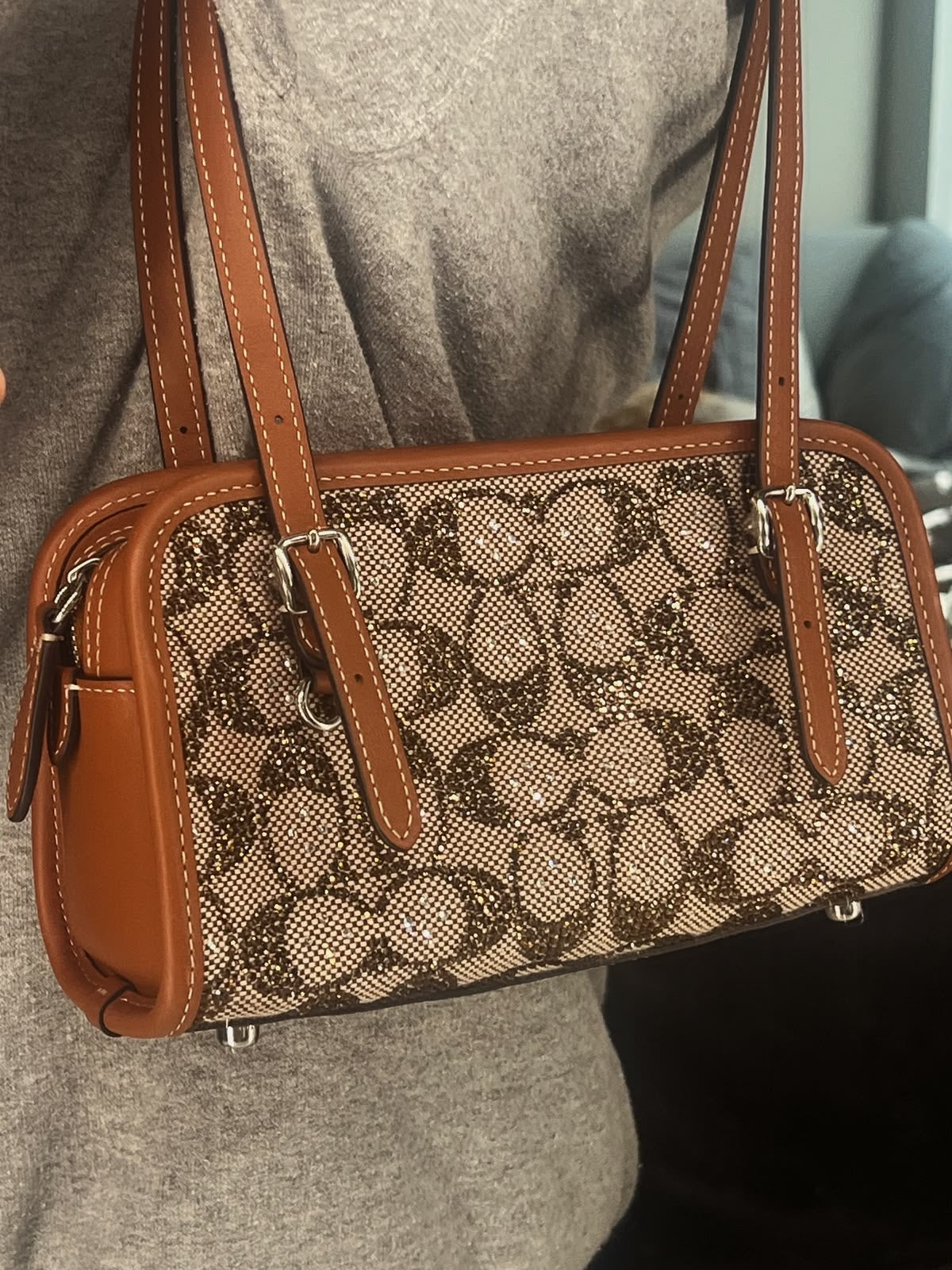 Swing zip Bag 20 Crystal