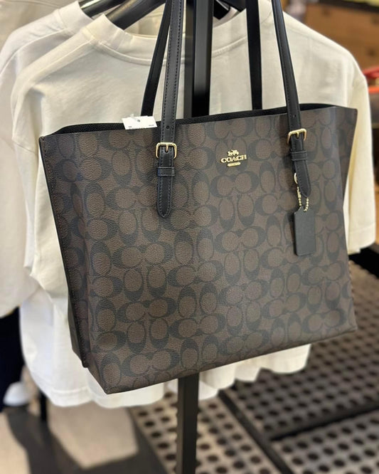 Coach mollie signature canvas