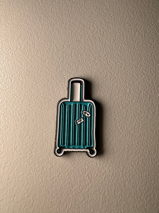 Luggage phone charm