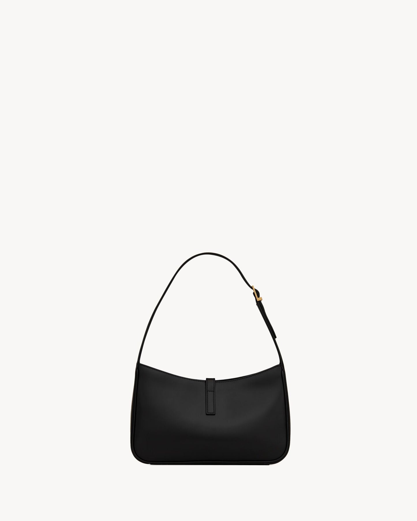 SAINT LAURENT Medium LE 5 À 7 IN SMOOTH LEATHER NOIR