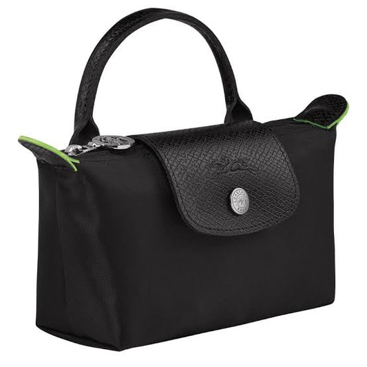 LE PLIAGE ORIGINAL POUCH WITH HANDLE
All black - Recycled Canvas