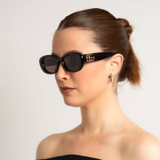 GG oval frame sunglasses