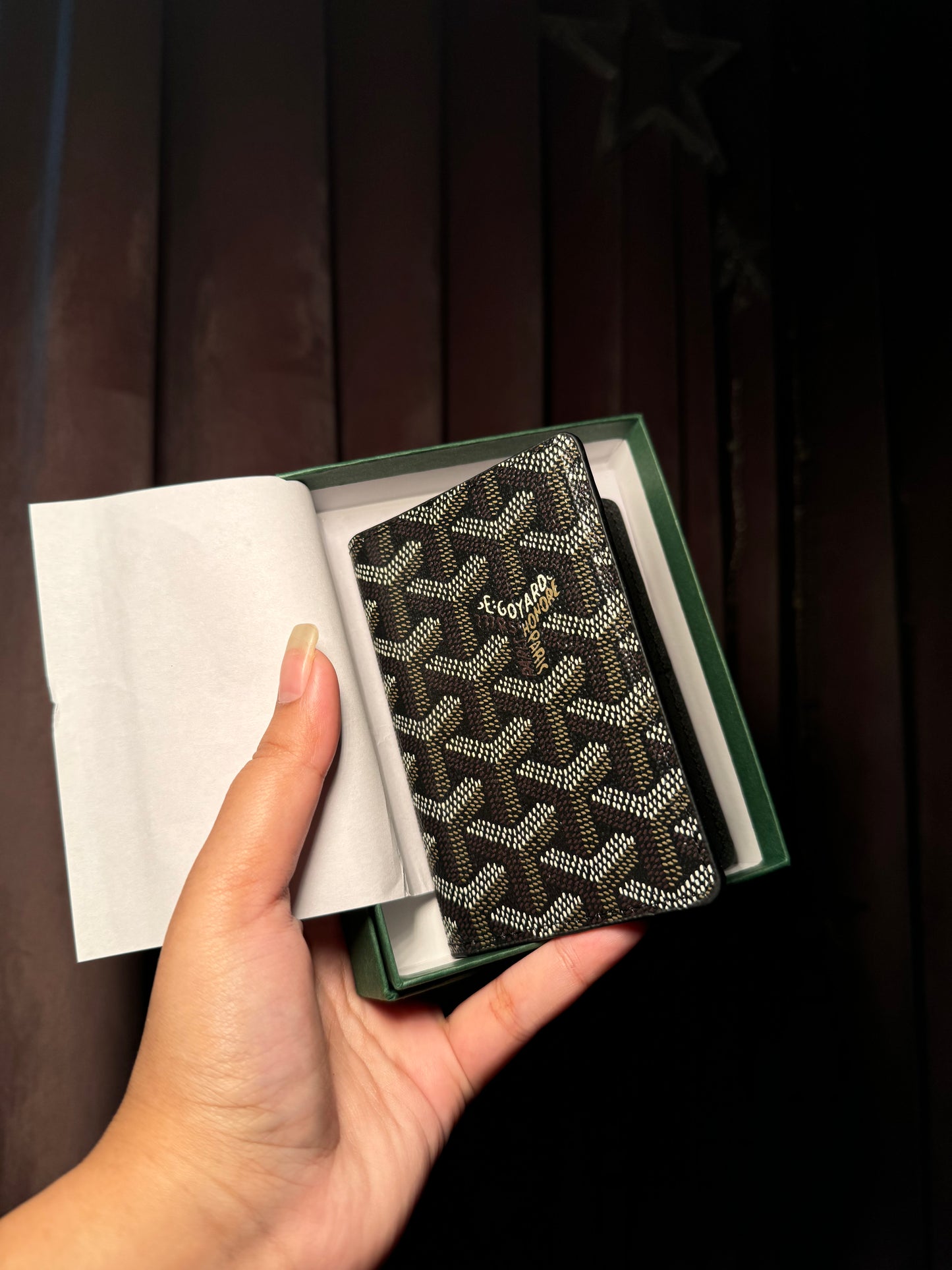 SAINT-PIERRE CARD WALLET - Maison Goyard unisex