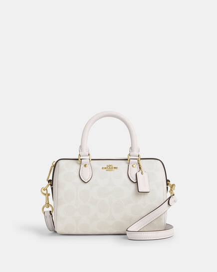Rowan mini white canvas